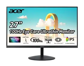 195133180122 ACER Ebiip Wqhd Ips Frame Gaming Office Monitor