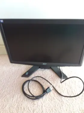 203H ACER Bd Lcd Monitor Power Cable Stand #3