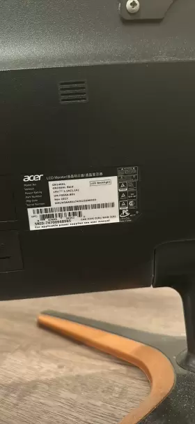 M.FG6AA.B01 ACER Bbid Widescreen Gaming Monitor #2