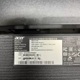 XB271HK ACER Predator Widescreen Led Monitor Repair #3