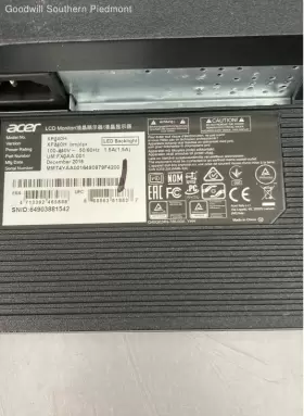 XF240H ACER Led Backlight Lcd Monitor Dvi Hdmi Displayport #3