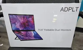 S-15602 ADPLT Laptop Screen Extender Dual Stacked Folding