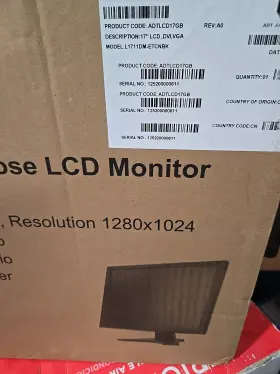 L1711DM-ETCNBK ADT Lcd Monitor General Display