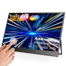 722542817914 AEKEGREP Touch Screen Monitortouch Monitor Fhd
