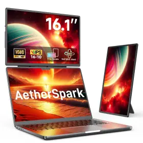 745526609749 AETHERSPARK Laptop Screen Extender Fhd Rotating