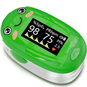 B0FH6LDMWX ALECAREMED Pulse Oximeter Kids Adorable Animal
