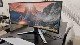 210-AXVG ALIENWARE Qhd Ips Led Curved Gaming Monitor Lunar