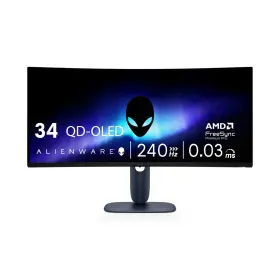 AW3425DWB ALIENWARE Qd Oled Curved Gaming Monitor Freesync