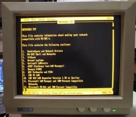 SM1411 AMDEK Arche Zynk Monochrome Crt Monitor Swivel Bright