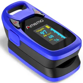 B0D8HRBD5F AMEMO Fingertip Pulse Oximeter Plethysmograph Oled