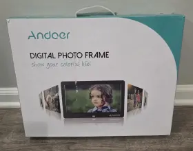 D11666US ANDOER Led Digital Frame Calender Remote
