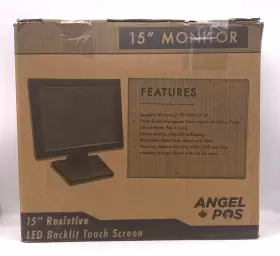 CS-T1501 ANGLE POS Angel Touchscreen Monitor Restaurant #2