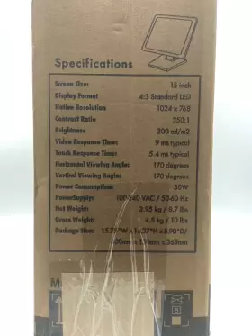 CS-T1501 ANGLE POS Angel Touchscreen Monitor Restaurant #3