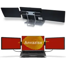 2024-14 ANVAZISE Laptop Screen Extender Triple Monitor Fhd