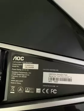 156LM00005 AOC Led Lcd Monitor Stand #3