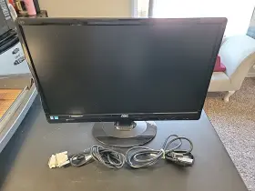 215LM00046 AOC Lcd Fhd Ips Monitor Led Backlight Pwr Dvi