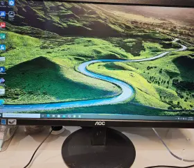 215LM00056 AOC Monitor Lcd Led Power Cord Dvi #2
