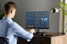 24E2QA AOC Basics Monitor Fhd Vesa #3