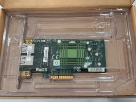 683346870577 AOC Supermicro Dual Port Ethernet Lan Pcie Addon