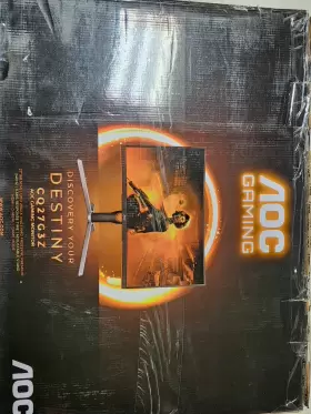 685417732388 AOC Curved Gaming Monitor Qhd