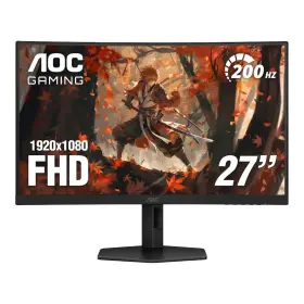 Aoc 685417744589 C27g4hx 27 Inch Va Panel Curved Gaming Monitor Led Fhd 1920x1080 200hz Freesync