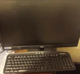 2436V AOC Monitor Keyboard Stand