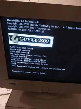 9GLRS AOC Crt Vga Monitor Gaming #3