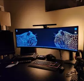 AG493UCX AOC Agon Curved Immersive Gaming Monitor