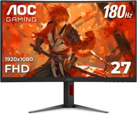 C27G4H AOC Curved Gaming Monitor Fhd Adaptive Sync