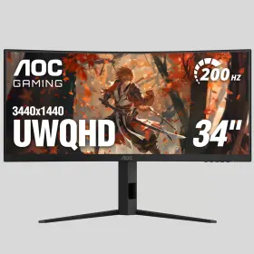 CU34G4HV AOC Curved Gaming Monitor Wqhd