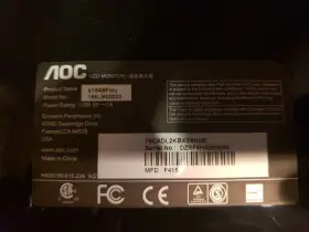 E1649FWU AOC Led Lcd Monitor #3