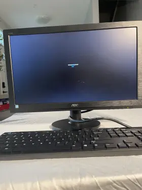 E2060SW AOC Led Widescreen Monitor Vga Dvi Insignia Keyboard