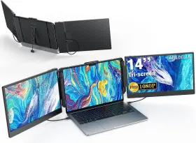 605832075631 APILDELLA Triple Laptop Screen Extender Usb