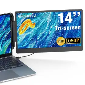 766157923486 APILDELLA Dual Monitor Extender Laptops Usb