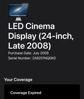 659675655420 APPLE Led Cinema Display