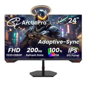 Arcticpro 977746050160 24inch Gaming Monitor 200hz 180hz Fhd 1080p Ips Panel 1ms Response Time A Arcticpro 977746050160 24inch Gaming Monitor 200hz 180hz Fhd 1080p Ips Panel 1ms Response Time A