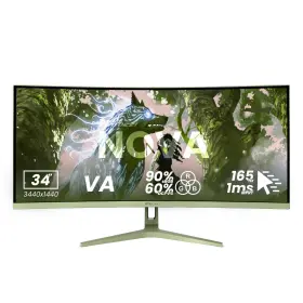 AZ-NO-34T2K165-FST AROZZI Nova Curved Gaming Monitor Uwqhd