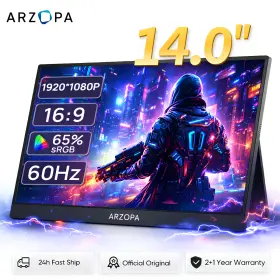 ARZOPA-A1S-14 ARZOPA Monitor Fhd Ips Second Screen Laptop Mac