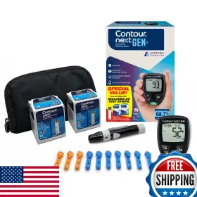 B0CWSFV5SS ASCENSIA Contour Next Blood Glucose Monitor Strips