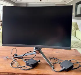 Asus Pg27v Parts Only Rog Swift 27 Inch Curved 165hz Monitor 1440p And Power Adapters