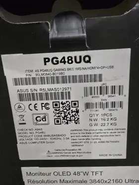 PG48UQ ASUS Swift Uhd Oled Gaming Monitor #3