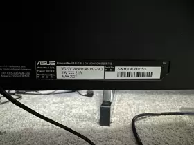 VG27VQ ASUS Tuf Gaming Curved Monitor Up #2