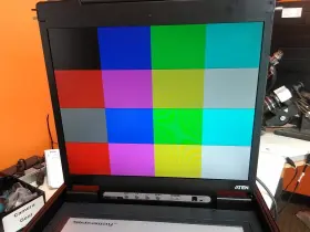 CL6700 ATEN Osd Slideaway Rackmount Kvm Monitor Dvi Lcd #3