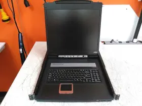 CL6700 ATEN Osd Slideaway Rackmount Kvm Monitor Dvi Lcd