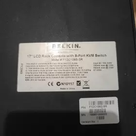 F1DC108B-SR BELKIN Lcd Rack Console Single Rail Server Port #2