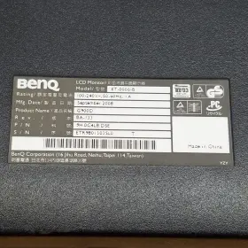 ET-0006-B BENQ Lcd Monitor Vga Dvi #2