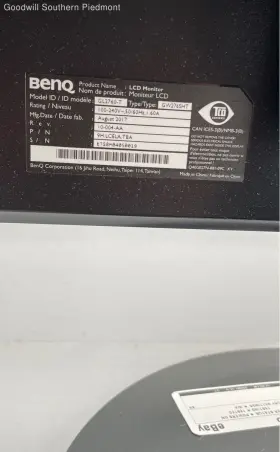 GW2765HT BENQ Speakers Ips Lcd Monitor #3