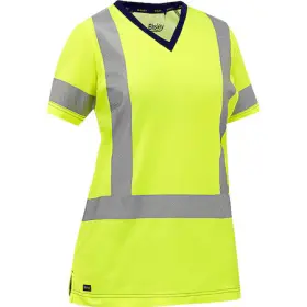 313W1118H-Y-M BISLEY Womens Vis Sleeve Shirt