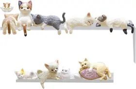 MJRF063 BRAND Mqiongjooy Cute Cat Fingurine Monitor Mini