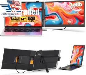 445018169166 BREEZYLIFE Dual Laptop Screen Extender Ultra Fhd